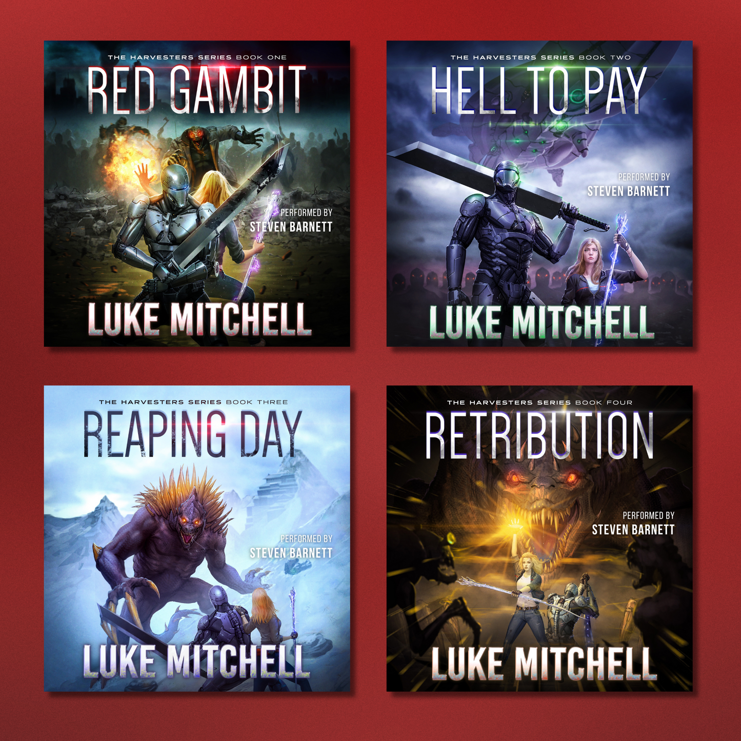 The Complete Harvesters Series Audio Bundle
