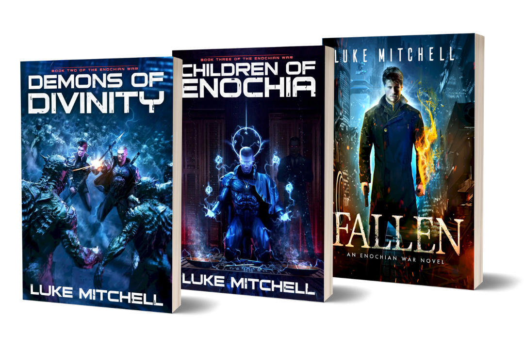 Enochian War Books 2-3 (plus Fallen) — Paperback