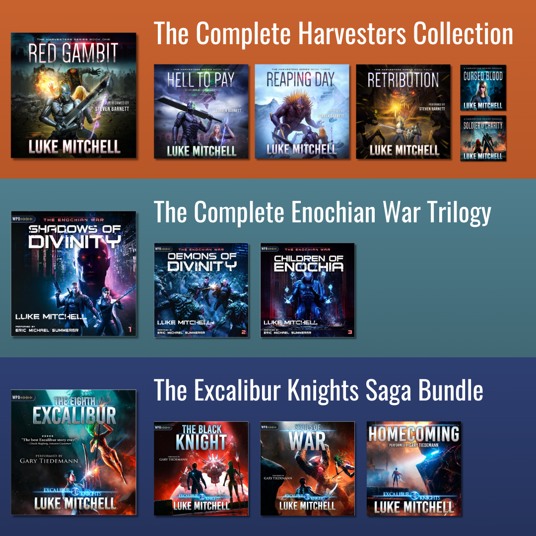 The Full Luke Mitchell Library — Audiobook