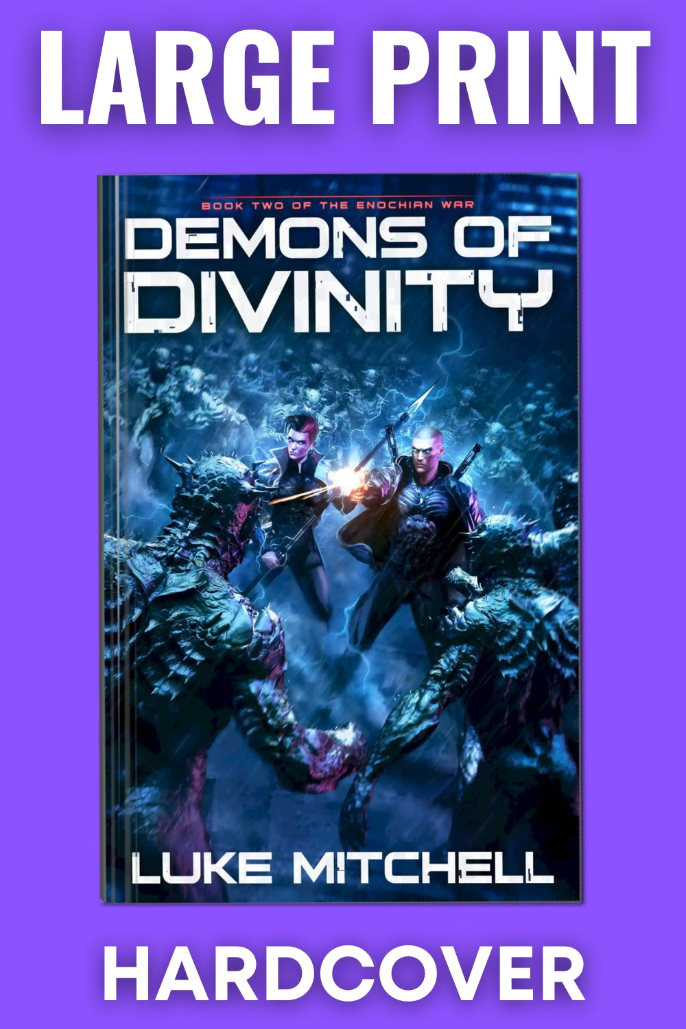 Demons of Divinity (Large Print Hardcover)